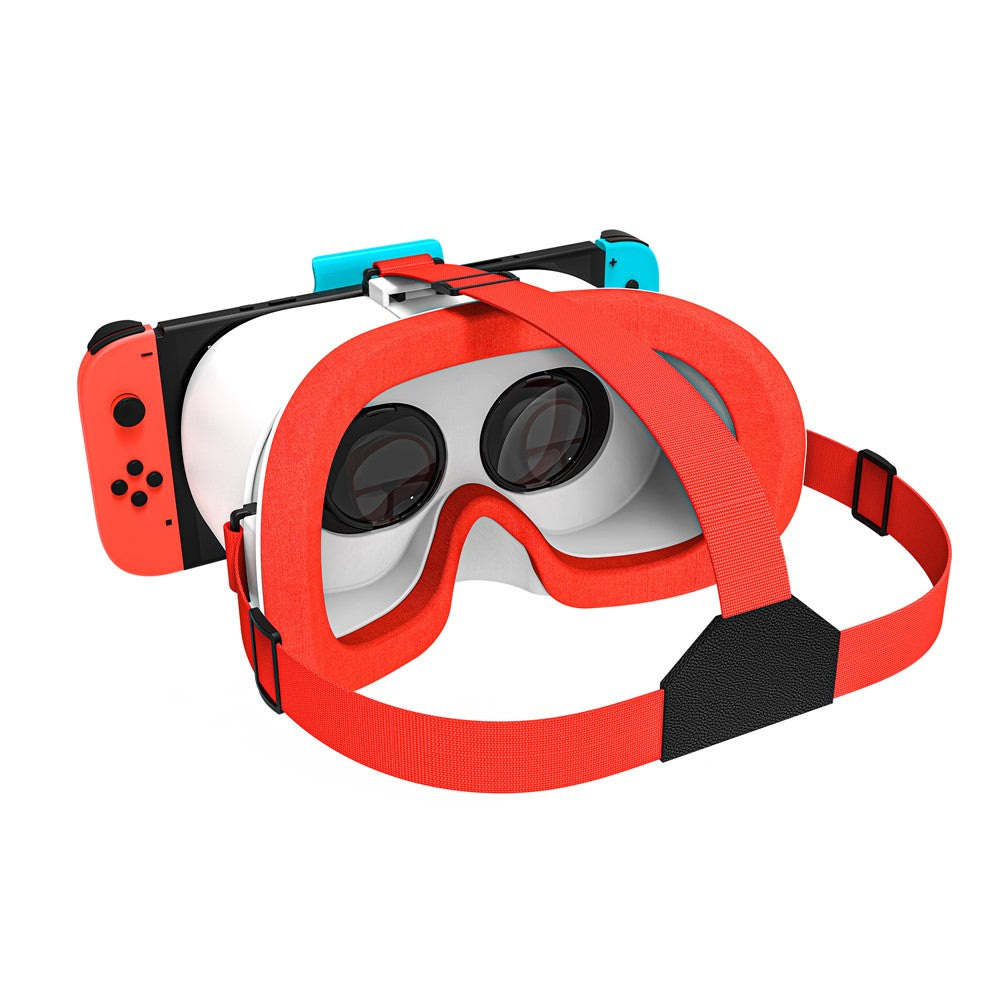 DEVASO VR Headset for Nintendo Switch Game Console Heat Dissipation Plastic Headband VR Glasses