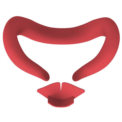 For Meta Quest3 VR Eye Mask Silicone Dust-proof Protective Cover with Nose Support
