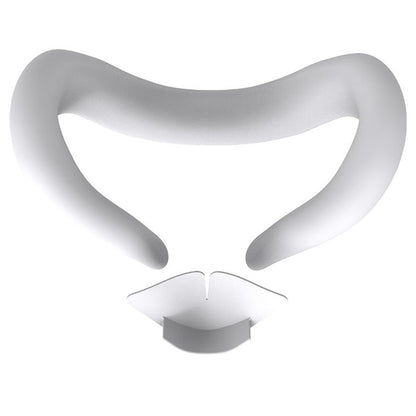 For Meta Quest3 VR Eye Mask Silicone Dust-proof Protective Cover with Nose Support