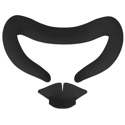 For Meta Quest3 VR Eye Mask Silicone Dust-proof Protective Cover with Nose Support