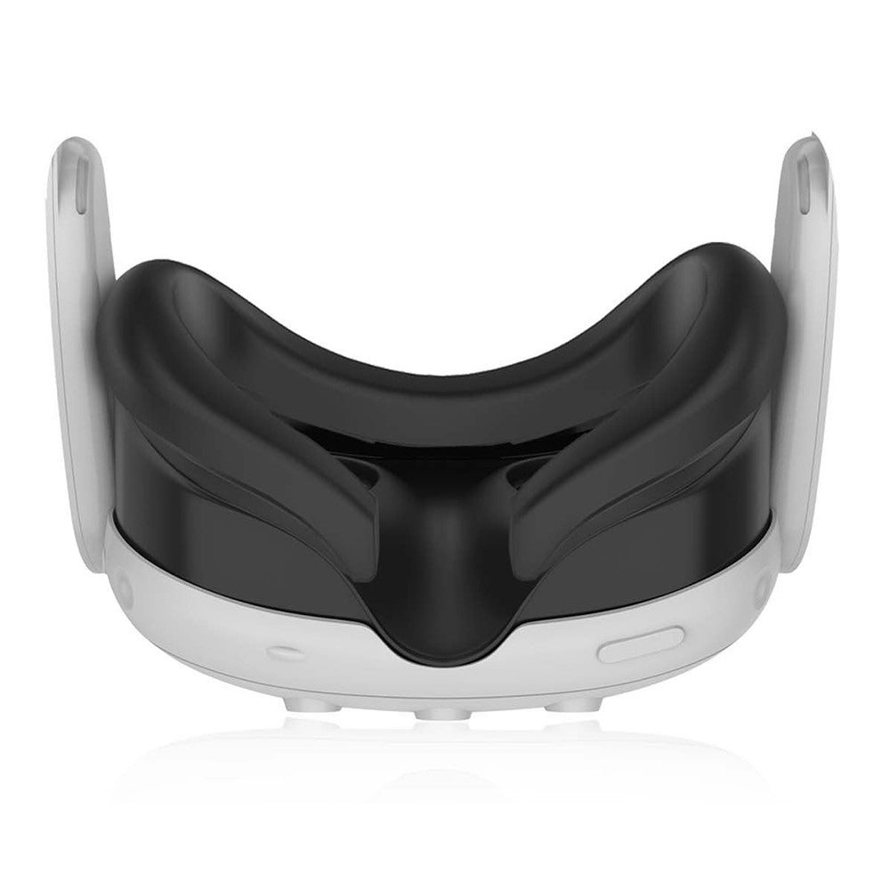 For Meta Quest 3 VR Headset Eye Mask Soft Silicone Anti-sweat Protective Cover