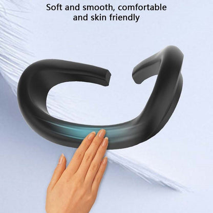 For Meta Quest 3 VR Headset Eye Mask Soft Silicone Anti-sweat Protective Cover