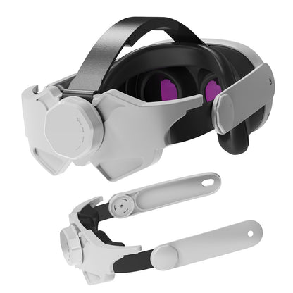 JYS JYS-MQ010 For Meta Quest 3 VR Headset Adjustable Head Strap Pressure Reduce Fixing Headband