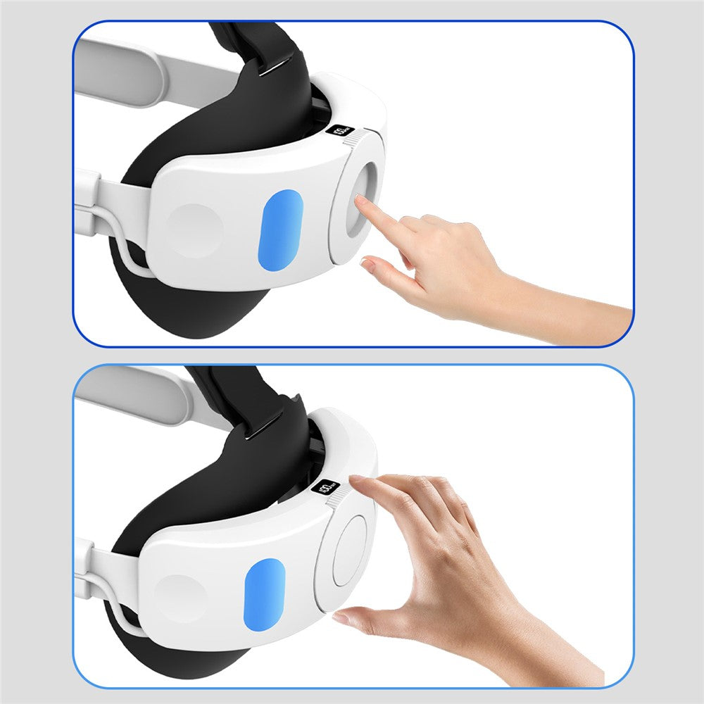 CT3 For Meta Quest 3 VR Glasses Replacement Head Strap with Built-in 6000mAh Battery