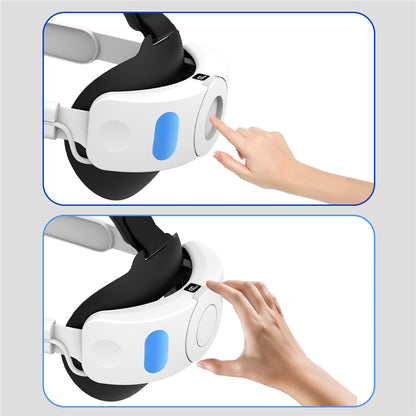 CT3 For Meta Quest 3 VR Glasses Replacement Head Strap with Built-in 6000mAh Battery