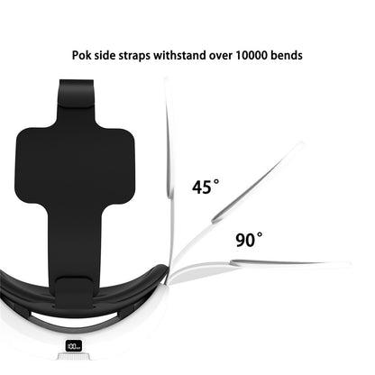 CT3 For Meta Quest 3 VR Glasses Replacement Head Strap with Built-in 6000mAh Battery