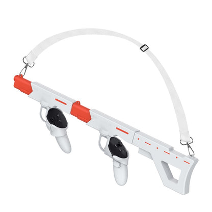 DEVASO For Meta Quest 3 VR Magnetic Suction Gunstock Game Controller Holder