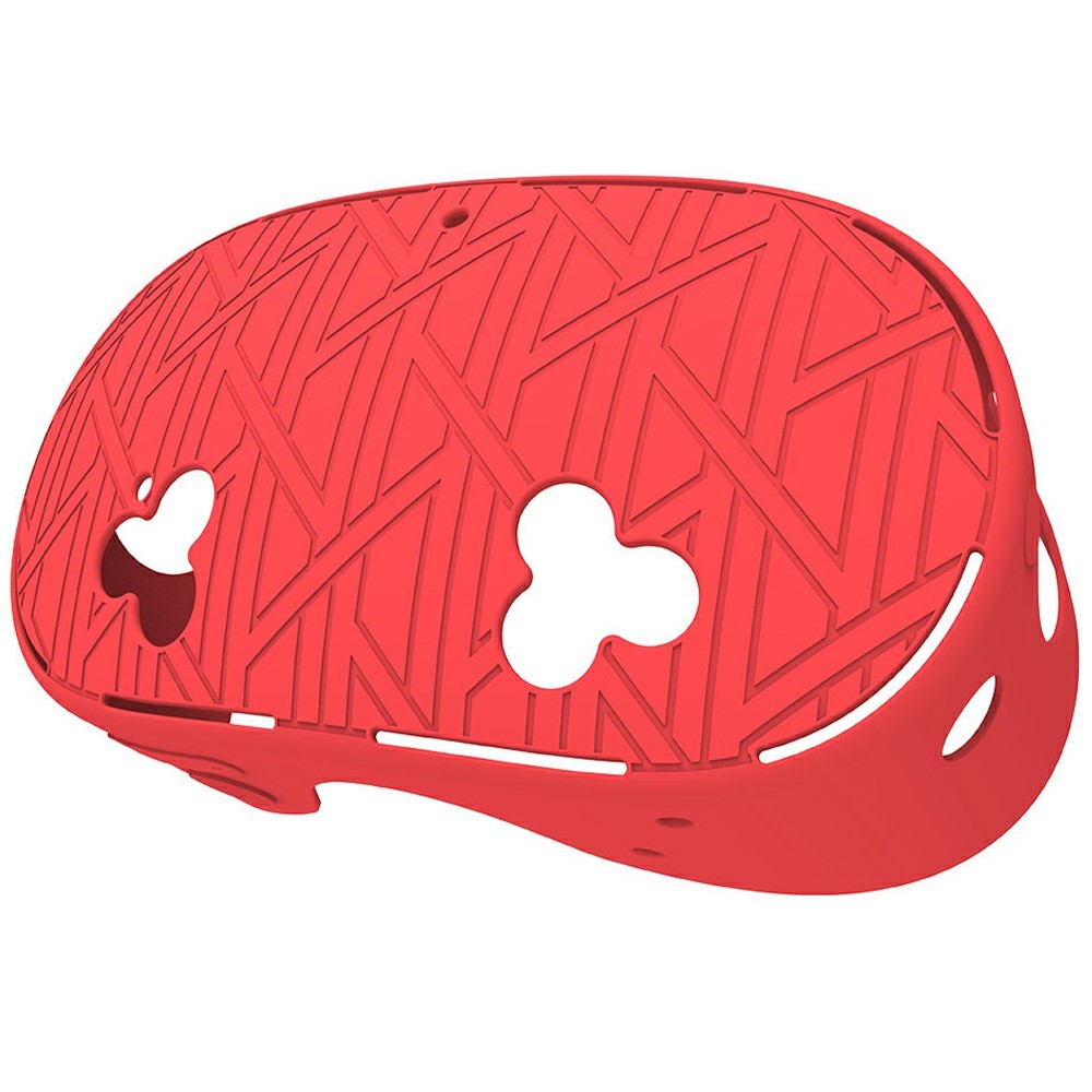 For Meta Quest 3S VR Silicone Case Stripes Style Heat Dissipation Protective Cover