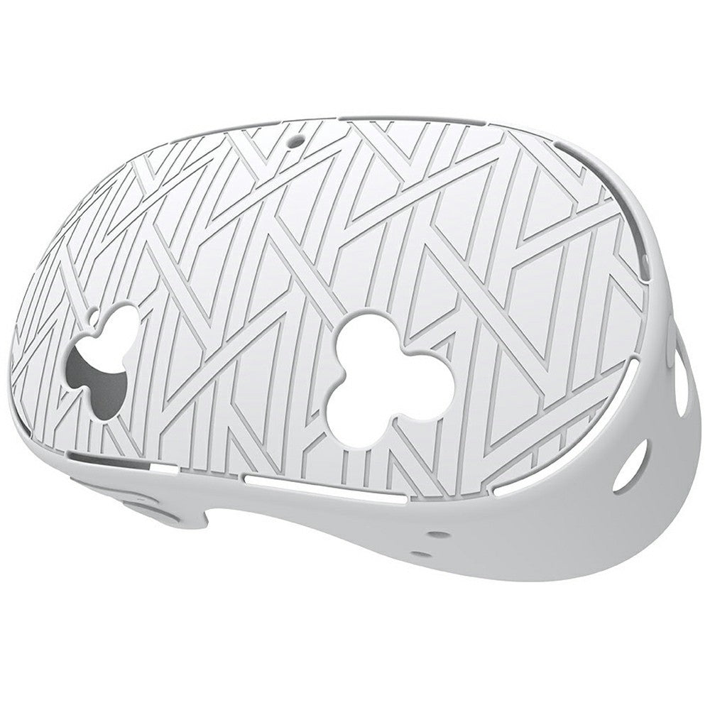 For Meta Quest 3S VR Silicone Case Stripes Style Heat Dissipation Protective Cover