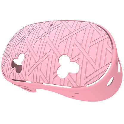 For Meta Quest 3S VR Silicone Case Stripes Style Heat Dissipation Protective Cover