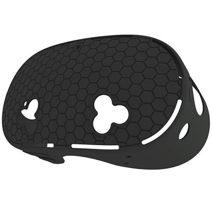 For Meta Quest 3S VR Silicone Case Honeycomb Texture Heat Dissipation Anti-Drop Cover