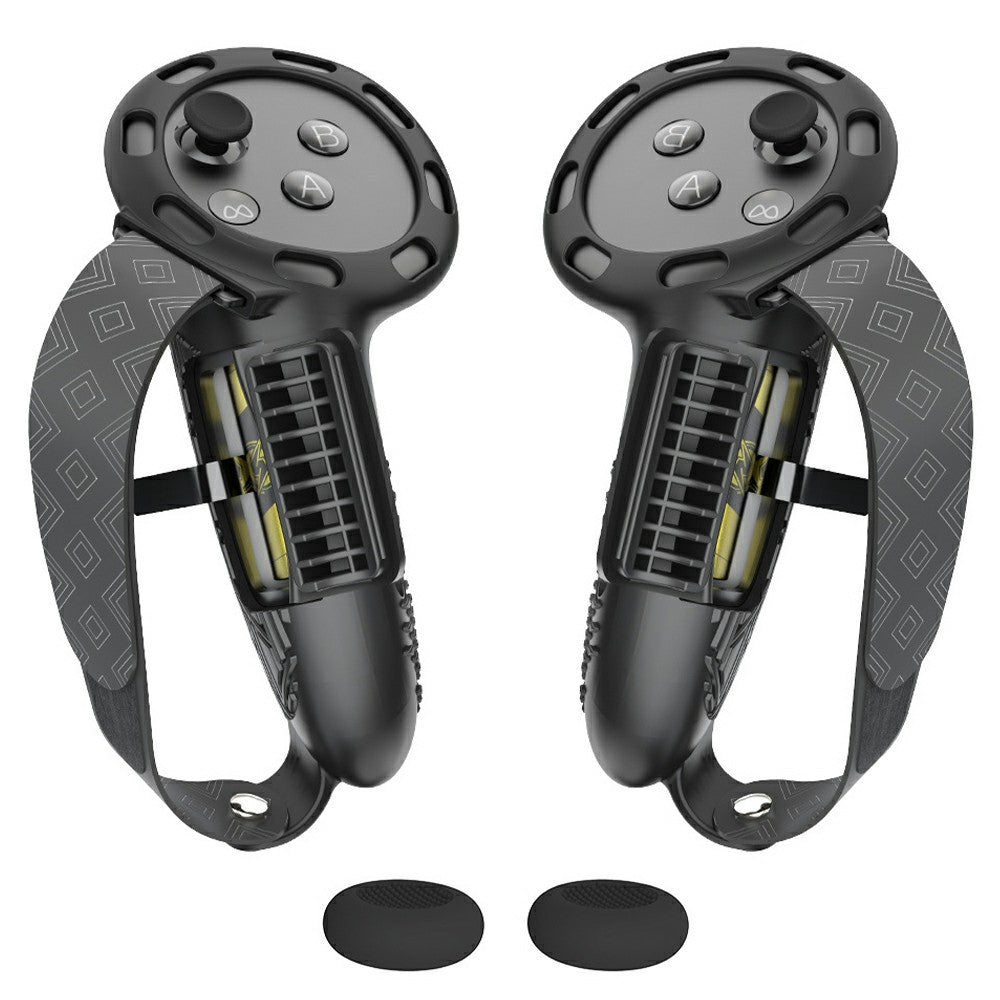 1 Pair For Meta Quest 3 / 3S Controller Grips Cover Silicone Extended Handle Accessories