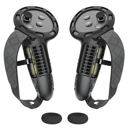 1 Pair For Meta Quest 3 / 3S Controller Grips Cover Silicone Extended Handle Accessories