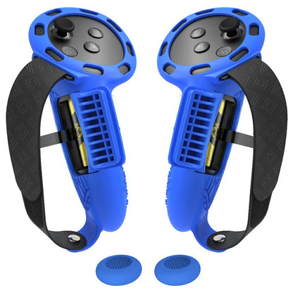 1 Pair For Meta Quest 3 / 3S Controller Grips Cover Silicone Extended Handle Accessories