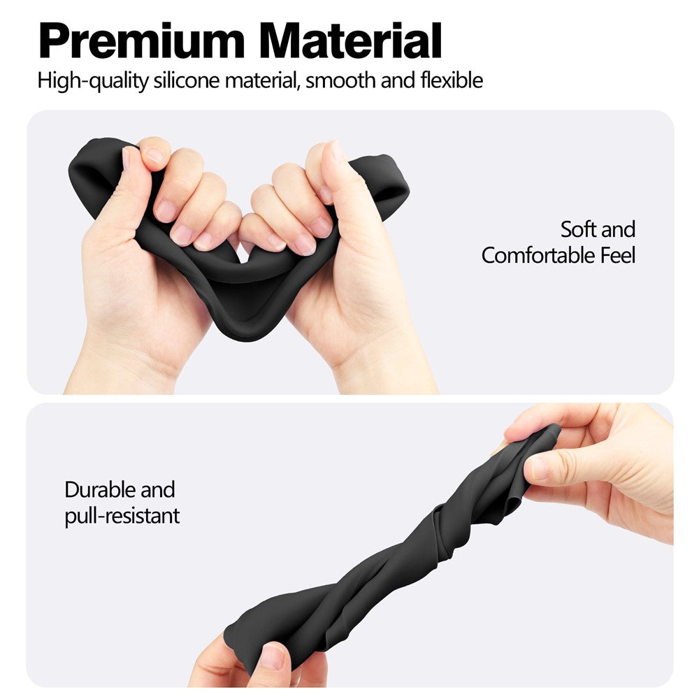 For Meta Quest 3S Silicone Accessory Set with VR Headset Cover  /  Controller Grips  /  Face Mask