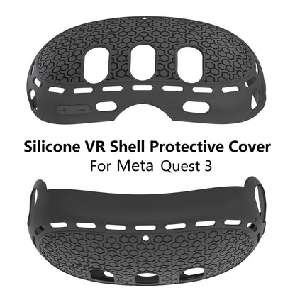 Protective Case for Meta Quest 3 VR Headset Anti-scratch Silicone Skin Cover