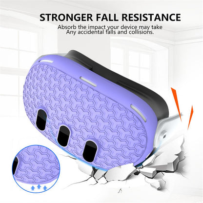 For Meta Quest 3 Soft TPU Protective Case VR Headset Anti-shock Cover