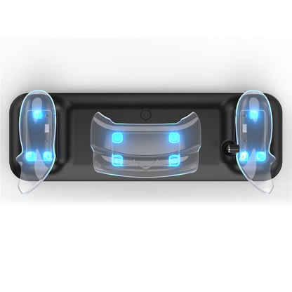 Charger Station for Meta Quest 3 VR Headset and Double Controller Charging Dock