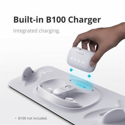 BOBOVR D3 For Meta Quest 3 VR Headset Controller Battery Charging Dock with 2 Batteries