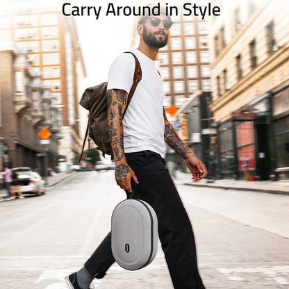 SYNTECH Size S Storage Case for Meta Quest 3S  /  Quest 3  /  Quest 2 VR Headset EVA Hard Shell Carrying Bag