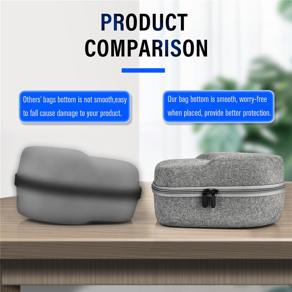 DEVASO For Oculus Quest 2 VR Glasses Portable Storage Bag Oxford Cloth Handbag Carrying Case