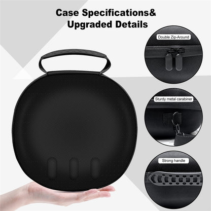 Hard EVA Carrying Case for Meta Quest 3 VR Headset Travel Portable Storage Bag