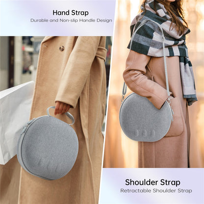 JYS JYS-MQ007 For Meta Quest 3 Hard EVA Portable Storage Bag VR Helmet Handle Protection Bag