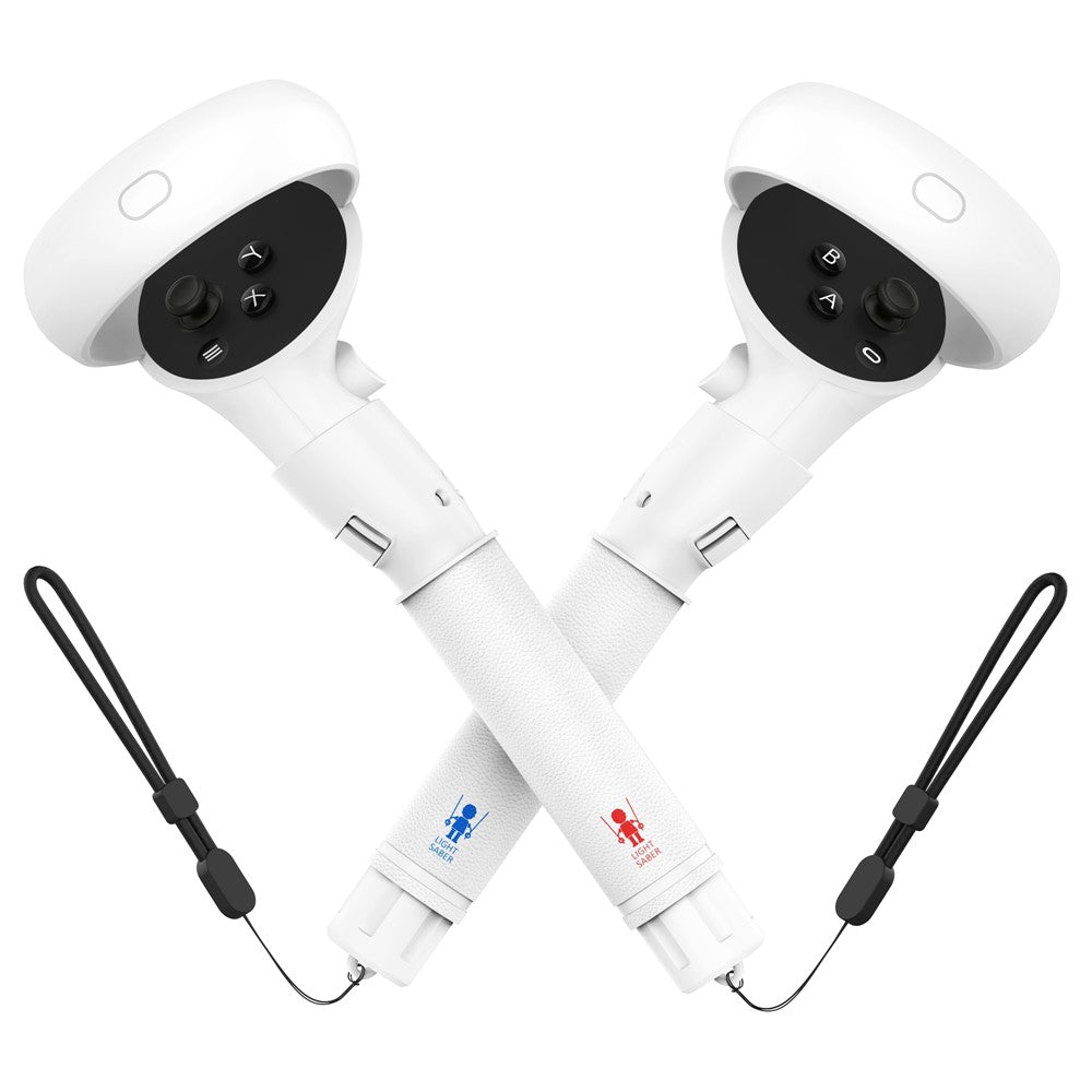 1 Pair For Meta Quest 2 VR Extension Grips VR Game Controllers Handle