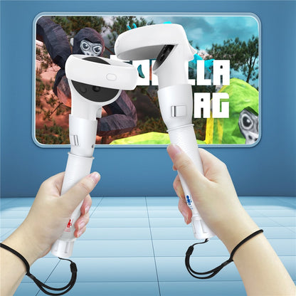 1 Pair For Meta Quest 2 VR Extension Grips VR Game Controllers Handle