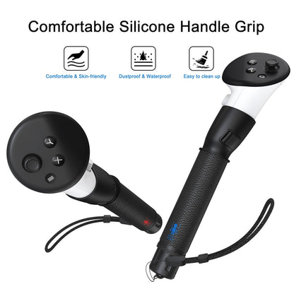 4-In-1 VR Gaming Controller Extension Cover For Meta Quest 3 Auxiliary Tool
