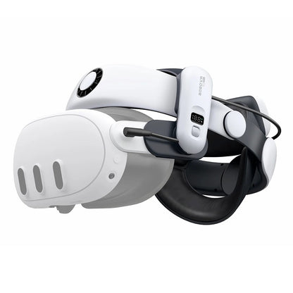 BOBOVR S3 Pro For Meta Quest 3S / 3 VR Headset Battery Strap Head Air Cooling System with 10000mAh Battery Pack