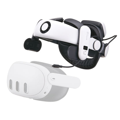 BOBOVR S3 Pro For Meta Quest 3S / 3 VR Headset Battery Strap Head Air Cooling System with 10000mAh Battery Pack
