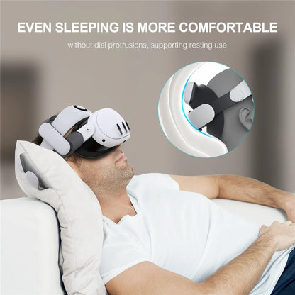 BOBOVR S3 Pro For Meta Quest 3S / 3 VR Headset Battery Strap Head Air Cooling System with 10000mAh Battery Pack