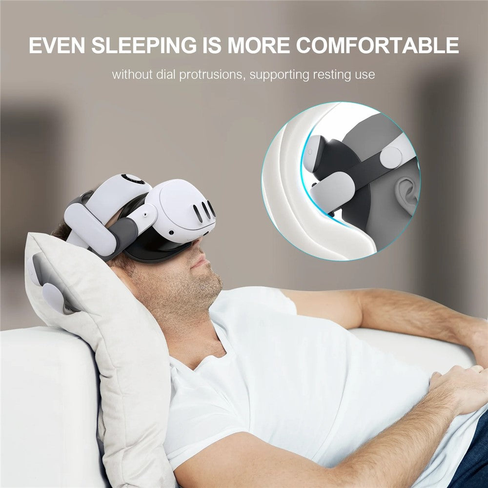 BOBOVR S3 Pro For Meta Quest 3S / 3 VR Headset Battery Strap Head Air Cooling System with 10000mAh Battery Pack