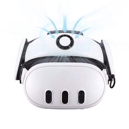 BOBOVR S3 Pro For Meta Quest 3S / 3 VR Headset Battery Strap Head Air Cooling System with 10000mAh Battery Pack