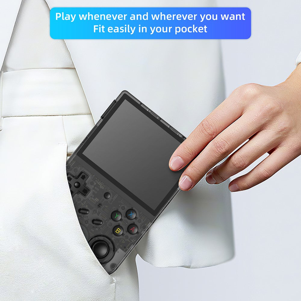 ANBERNIC RG353V 32G Handheld Retro Game Console with 128G TF Card (Built-In 25000 English Games)