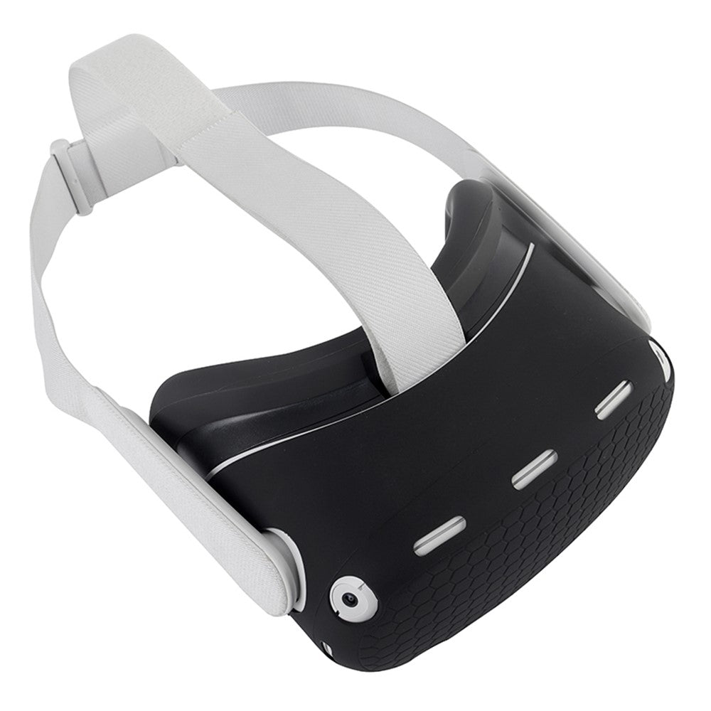 For Oculus Quest 2 VR Headset Silicone Protective Cover Skin Case with Eye Mask