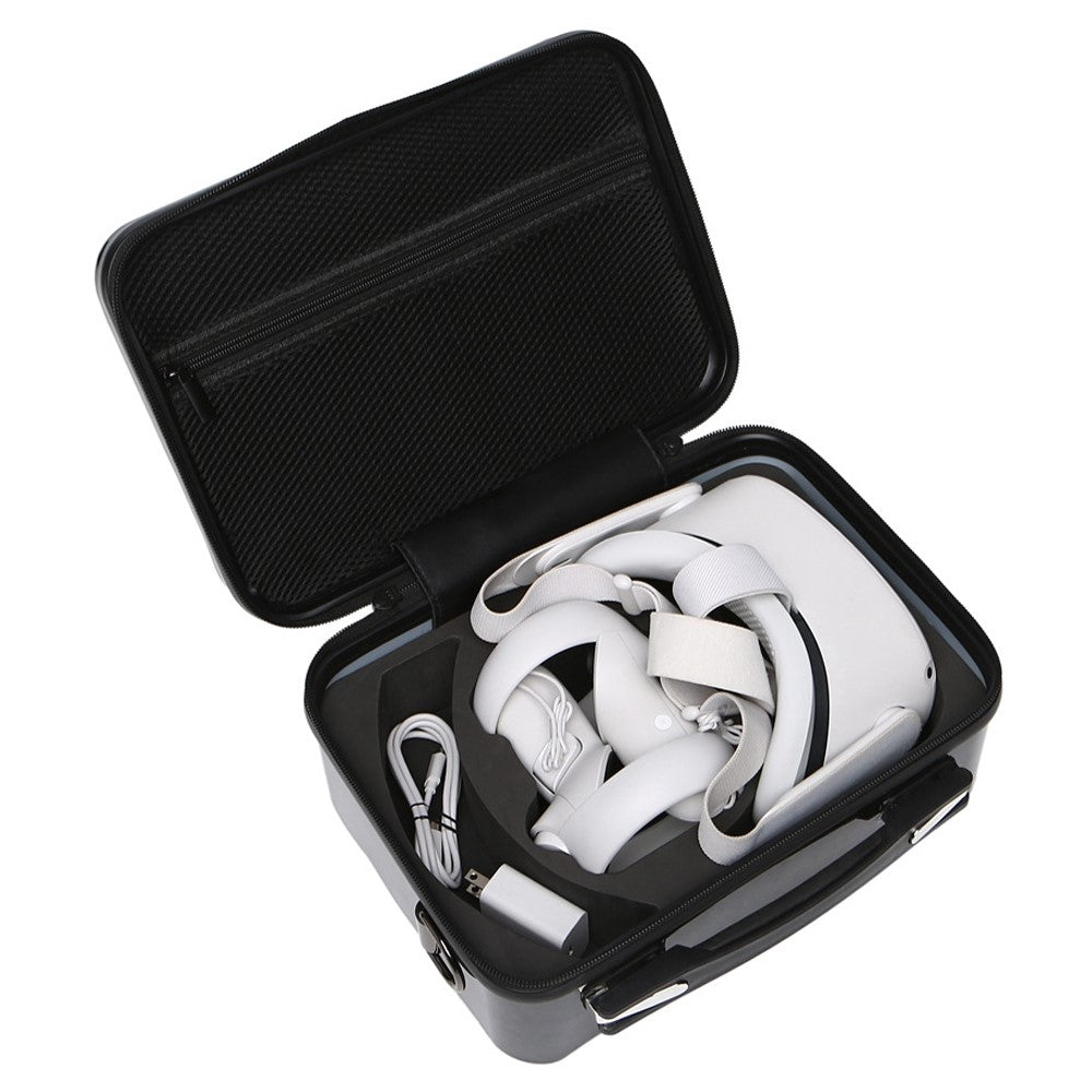 BKANO VR Glasses Carry Case for Oculus Quest 2 Brushed Shockproof Bag Portable Accessories Organization Box