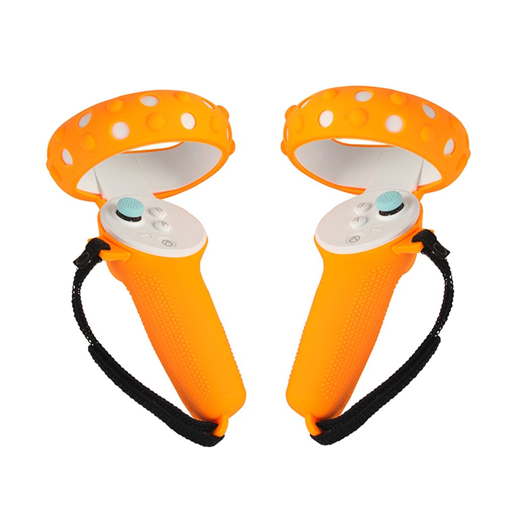 1 Pair Anti-scratch Silicone Controller Grip Cover for Pico Neo3 VR Controller Accessories Gamepad Handle Protector