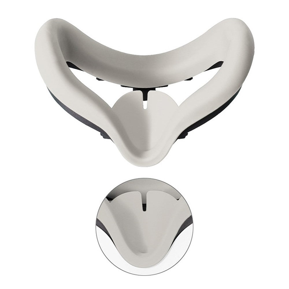 For Oculus Quest 2 Sweatproof VR Face Soft Silicone Eye Cover Case