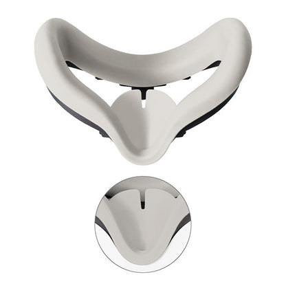 For Oculus Quest 2 Sweatproof VR Face Soft Silicone Eye Cover Case